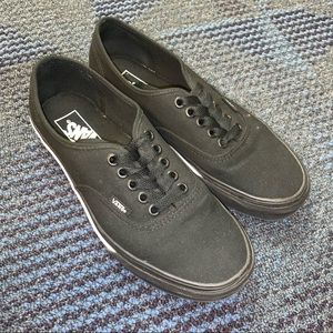 Black and White Vans